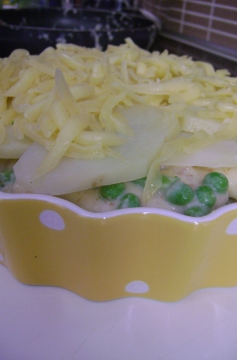 Receita de Torta de Ervilha, Brócolis, Couve-Flor e Batata