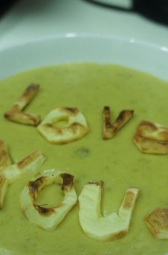 Receita de Creme de Ervilha