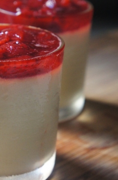 Panna Cotta de Morango