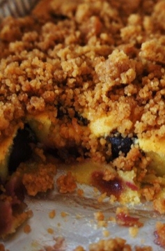 Cherry Clafoutis ou Bolo de Cereja Francês