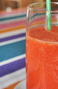 Suco de Morango e Laranja