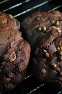 Cookie de Chocolate Duplo