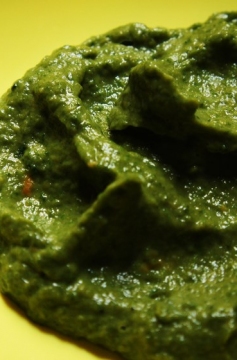 Purê de Espinafre e Batata Doce para Bebês