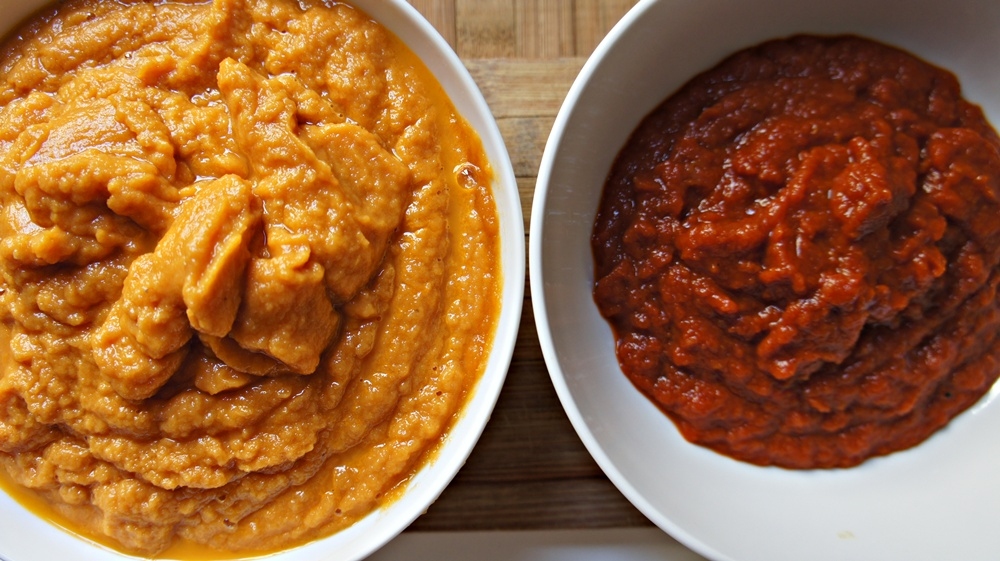 Molho de Tomate Fresco, Molho de Tomate Pelati e os Dois Juntos