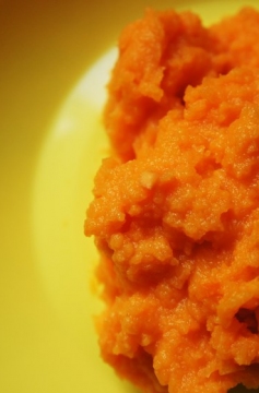 Purê de Batata Doce para Bebês