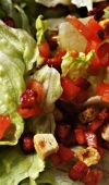 Salada Crocante com Bacon