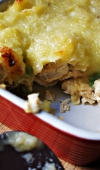 Torta de Frango Gratinada