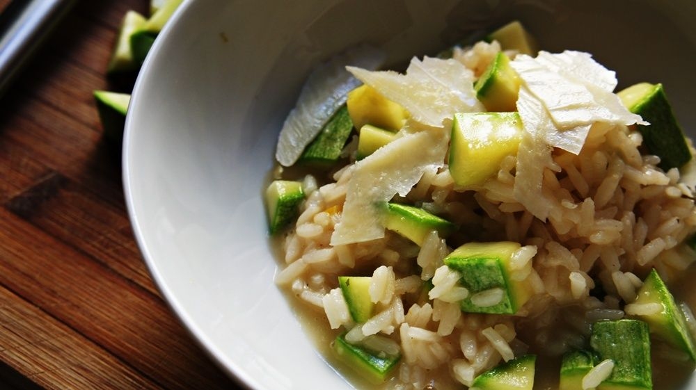 Risoto de Abobrinha