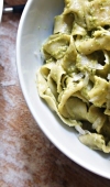 Tagliatelle ao Molho Pesto Light do Jamie Oliver