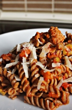 Fusilli com Molho de Atum