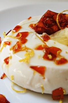 Como Fazer Panna Cotta Perfeita com Caramelo de Limão