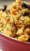 Salada de Cuscuz com Curry e Tamaras Secas