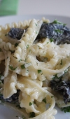 Tagliatelle ao Molho de Funghi Secchi