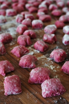 Receita de Nhoque de Beterraba