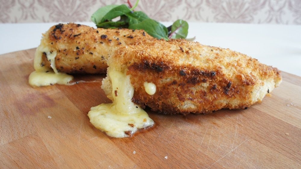 Receita de Peito de Frango Recheado com Queijo
