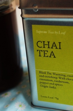 Chai tea, a esperança em forma de chá