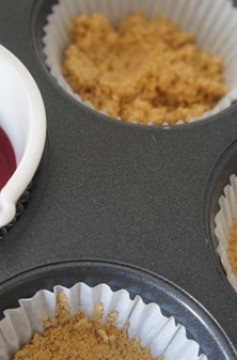 Receita de Mini Cheesecake de Goiaba