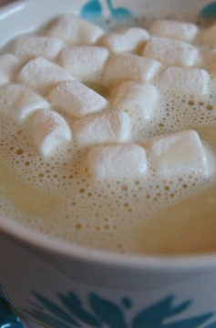 Receita de Chocolate Quente de Chocolate Branco