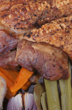 Ombro de porco assado pururuca do Jamie Oliver