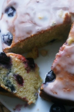 Receita de Bolo de Mirtilo