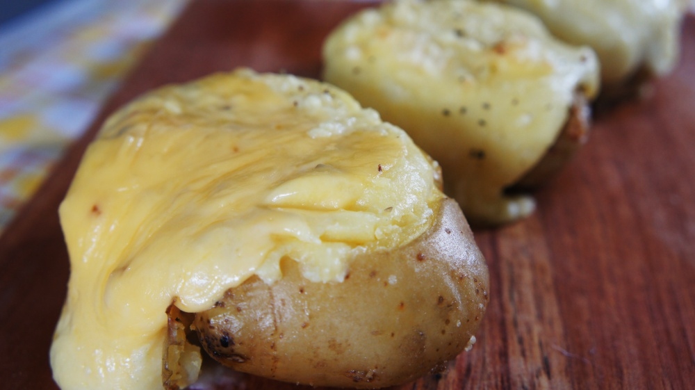 Receita de Batata Recheada Cremosa com Queijo