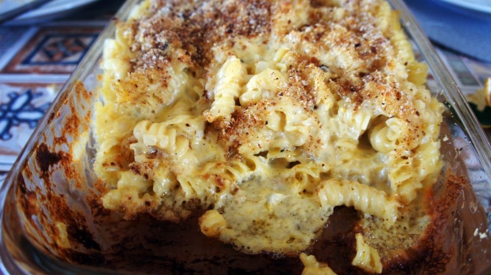 Receita de Mac & Cheese do Jamie Oliver