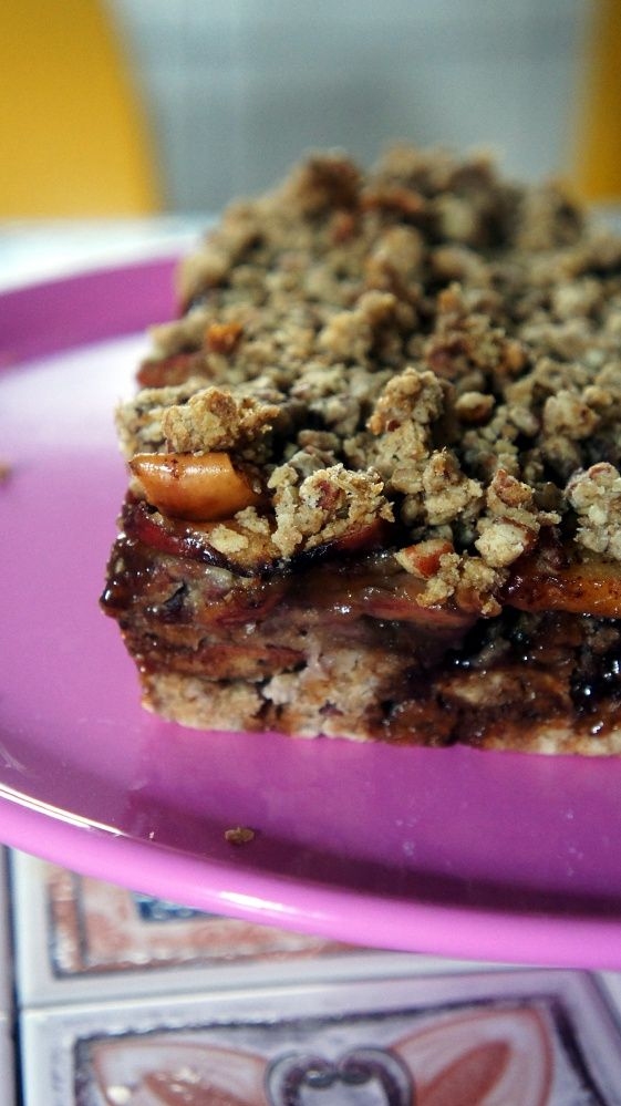 Receita de Bolo Crocante de Banana e Maçã sem Glúten