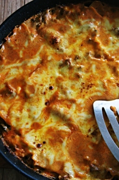 Receita de Lasanha Bolonhesa de Frigideira