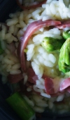 Receita de Risoto de Copa e Aspargos Frescos