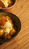 Receita de Banana Caramelizada com Sorvete de Baunilha