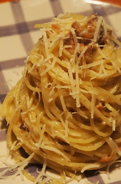 Receita de Espaguete à Carbonara