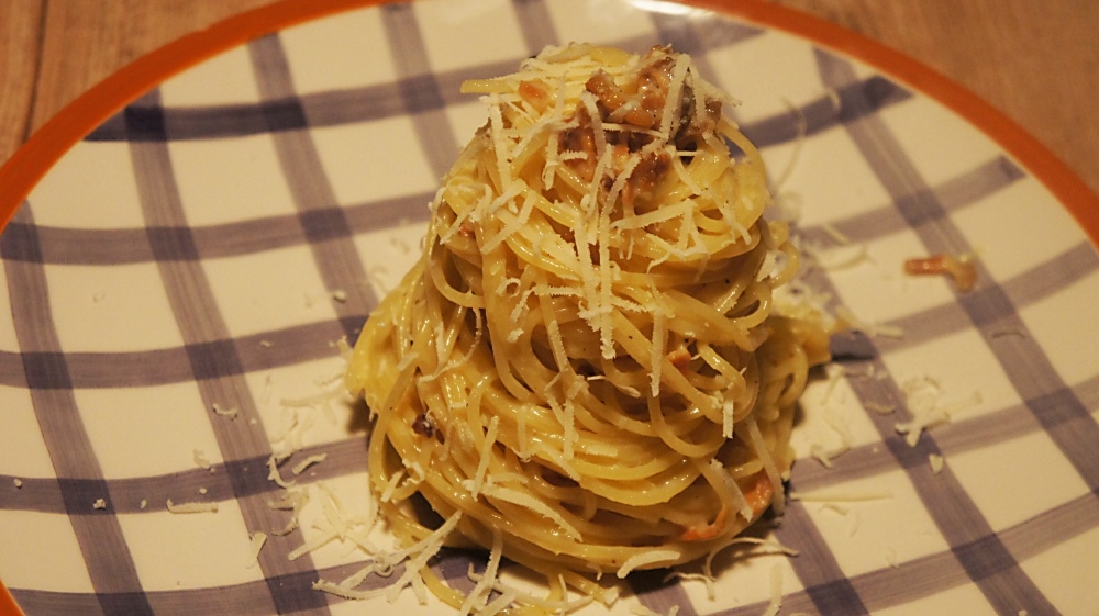 Receita de Espaguete à Carbonara