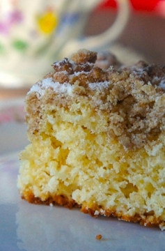 Receita de New York Crumb Cake da Martha Stweart