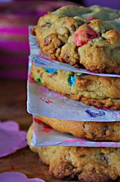 Receita de Cookies de Baunilha com Chocolate