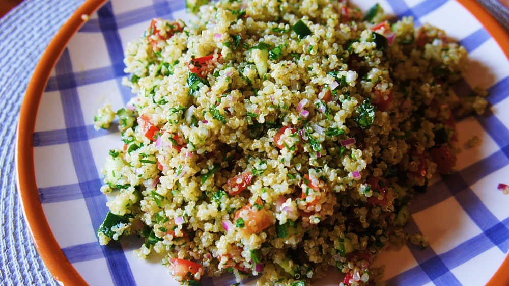 Receita de Tabule de Quinoa