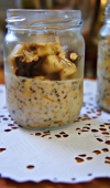 Receita de Pudim de Chia com Banana, Chocolate e Aveia