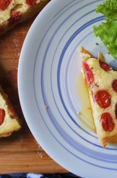 Receita de Quiche de Tomate e Ricota