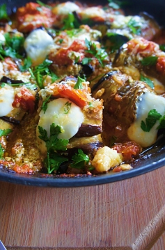 Receita de Berinjela com Recheio de Ricota e Espinafre