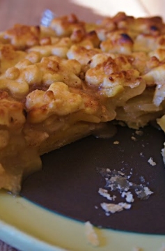 Receita de Torta de Pêssego com Massa Podre