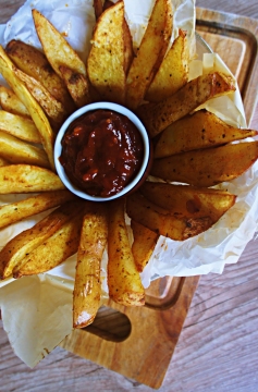Receita de Batatas Rústicas com Páprica Defumada