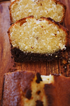 Receita de Bolo de Amanteigado e Brownie