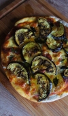 Receita de Pizza de Berinjela Parmigiana
