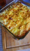 Receita de Batata Gratinada (Dauphinoise potatoes)