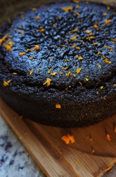 Receita de Bolo de Chocolate e Laranja com Cerveja Preta