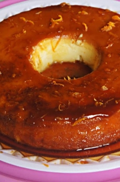 Receita de Pudim de Laranja