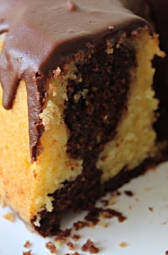 Receita de Bolo Mármore/Mesclado (Starbucks)