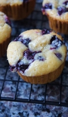 Receita de Muffin de Mirtilo e Banana