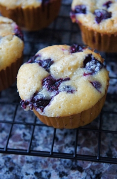 Receita de Muffin de Mirtilo e Banana