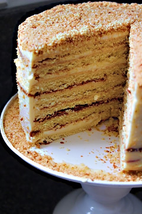 Receita de Bolo de Mel Russo