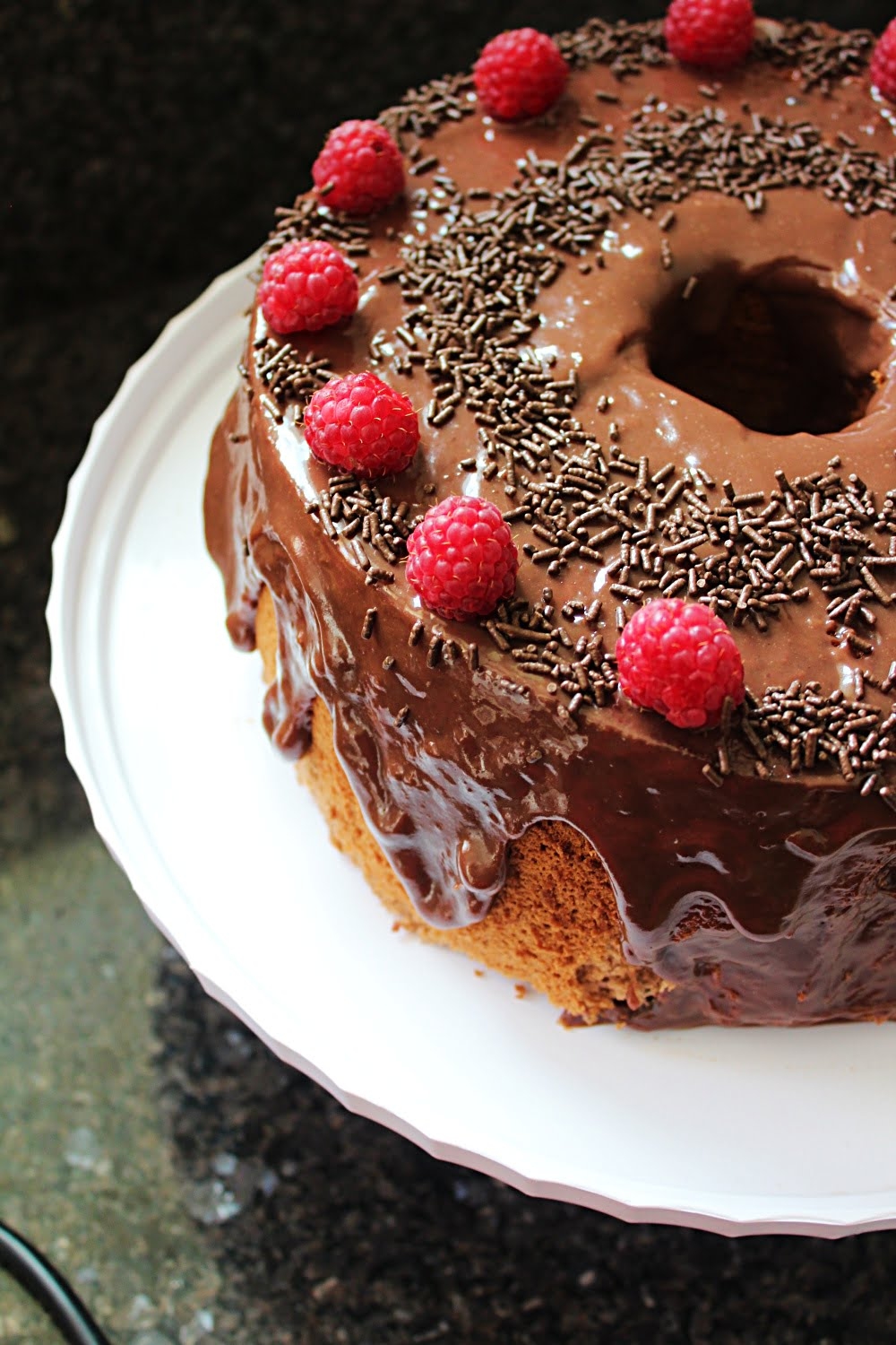 Receita de Bolo Chiffon de Chocolate